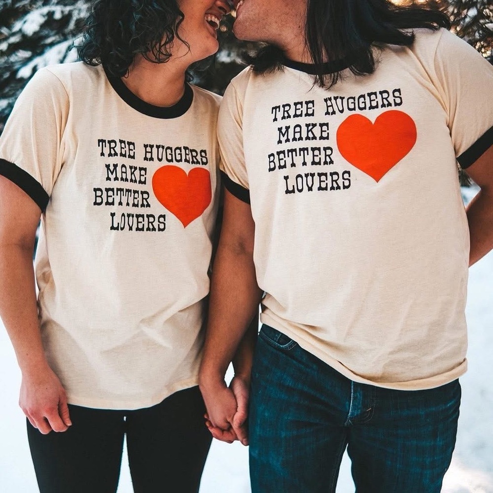 Parks Project Tree Huggers Make Better Lovers tee XS and baseball cap. Rare! - Picture 6 of 13